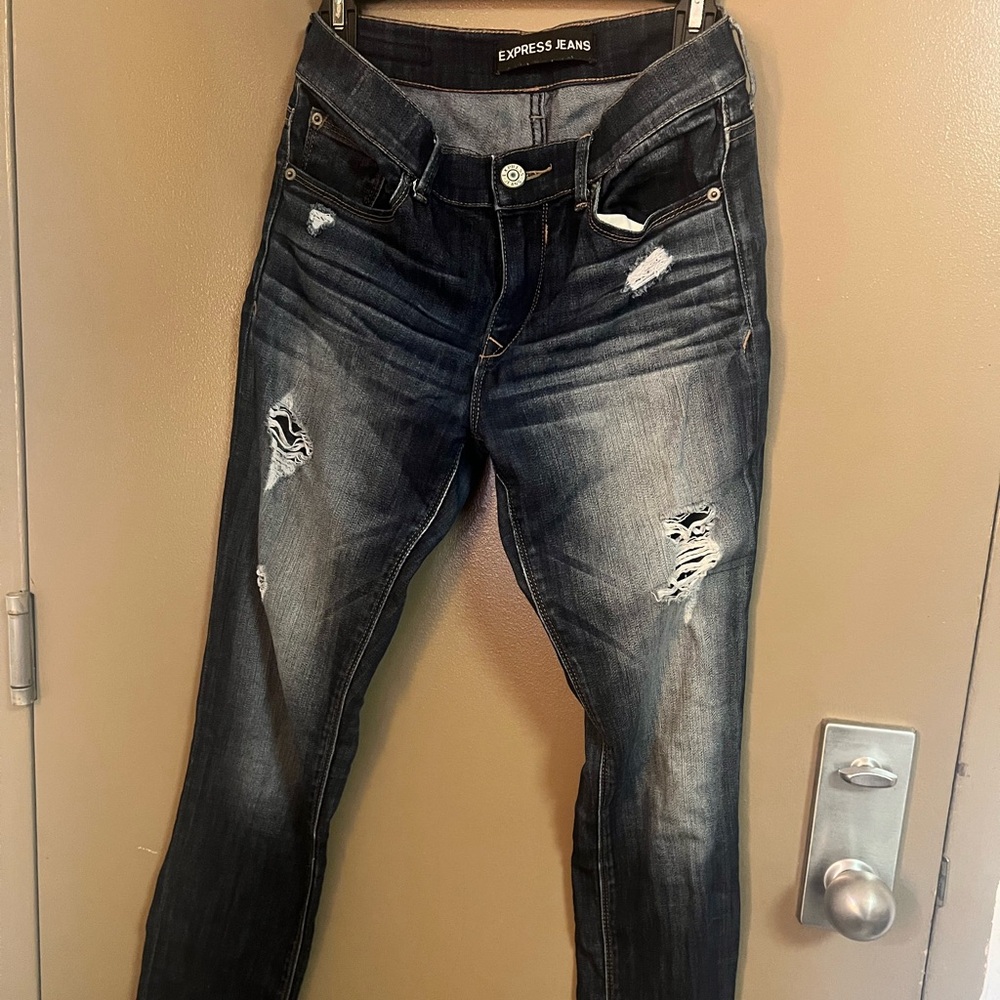 Express jeans pants size for